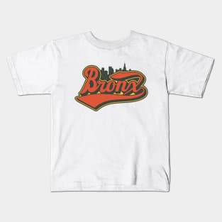 New York Bronx - New York Bronx Schriftzug - Bronx Logo Kids T-Shirt